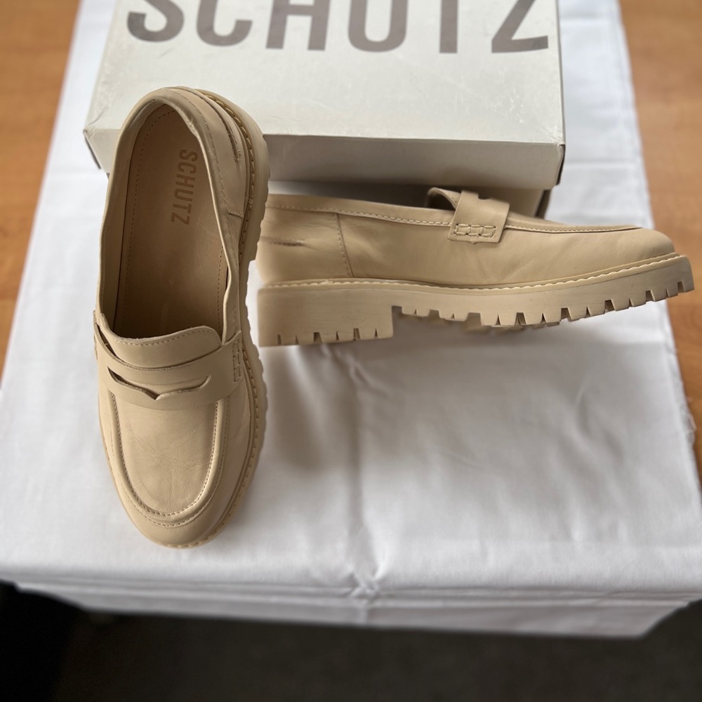 NWT Schutz Loafers